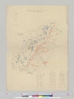 十月二十二日境川附近戦闘略図（午前五時戦闘開始ノ位置図）・東西両軍関原附近戦闘略図（十月二十二日午後五時）／明治