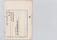 北海道庁属藁品槍太郎・成田軍平／明治31年