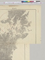 浅海湾（対馬）地図（兵営・倉庫・砲台等記入、合成）　1/5万／明治