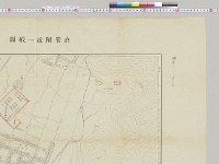兵営附近一般図（甲府）　1/5000／明治