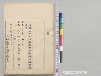 沖縄県土地整理法案　上奏／明治32年