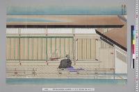 孝明天皇紀附図原稿98　絵図類原案3―8　准后宣下飛香舎図　嘉永6年5月7日