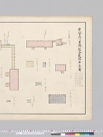 建安府及其附近各建物平面図／大正10年