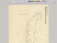 衛戌病院病室兵站部撫墾署位置略図　1/80万／明治