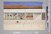 孝明天皇紀附図原稿5　附彩色画5　宣命清書御覧之図