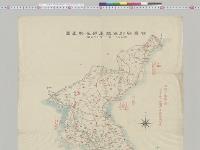 韓国駐箚軍隷属部隊配置図　韓国駐箚軍参謀部／明治