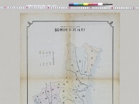 郡市被害比較図（明治35年9月暴風雨）　茨城県／明治