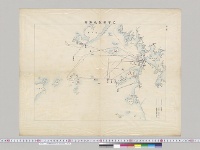 乙軍艦艇航跡図（佐世保近海）／明治