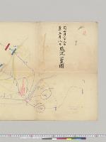 奉天附近戦闘図　1/20万／明治