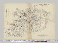 遼陽会戦一般図　1/20万　自八月二十三日至九月五日／明治