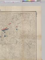 馬群鄲附近之戦闘図（明治三十八年三月七日）合成　1/5万／明治38年