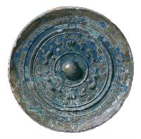 変形対置式二神四獣鏡