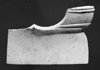 鍬形石残欠（石膏模造）