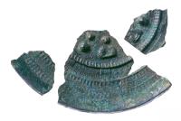 変形神獣鏡破片