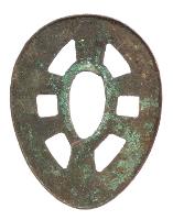 金銅装刀装具　鐔