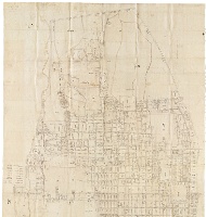 洛中絵図　（寛永度・１０間４分許）
