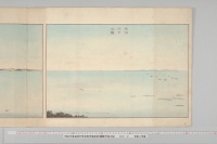明治天皇品海行幸並相州猿島第二艦隊天覧之図