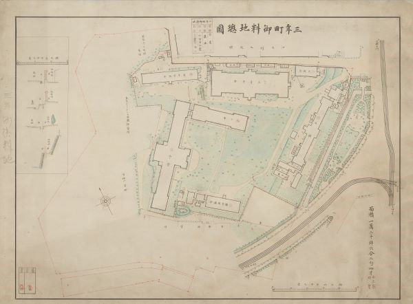 三年町御料地総図